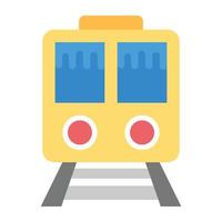 Yellow Train  Concepts vector