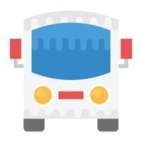 Trendy Bus Concepts vector