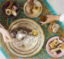 ramadan concept with food te