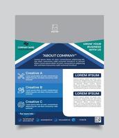 Business Flyer Vector Template, Interior Flyer Design, Business Poster and Brochure Cover Design