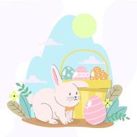 Easter Bunny Concept vector