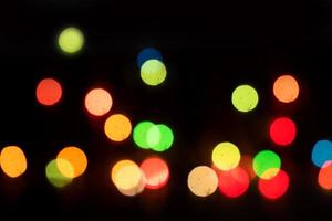 Defocused light dots abstract background. Abstract lights, blurred abstract pattern, Abstract bokeh background. photo