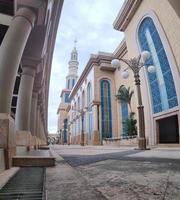 the view at the mosque islamic center samarinda indonesia photo