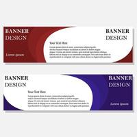 Modern Banner Design. Banner Template. Banner sets. vector