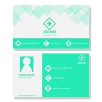 Business Card Medical. Business Card Template. vector