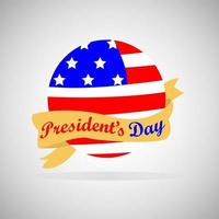 Happy President's Day illustration. Happy President's Day Vector. Celebrating President's Day. vector