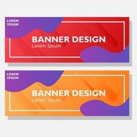 Modern Banner Design. Banner Template. Banner sets. vector