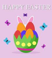 Illustratuin vector design of happy easter