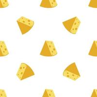 Cheese seamless patter vector