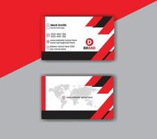 Modern Corporate Business Card Template vector