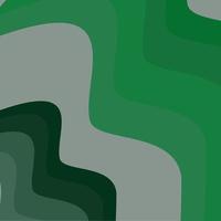 textura de fondo de curva de sombreado de línea larga ondulada verde vector