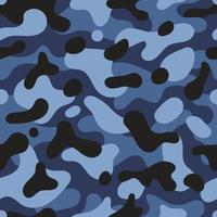 Flat Seamless Pattern Army Background vector