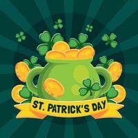 concepto del día de san patricio vector