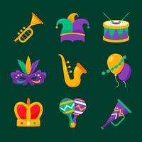 Mardi Gras Party Festivity vector