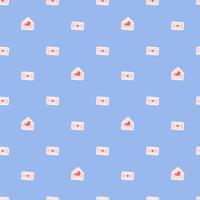 Seamless love vector pattern