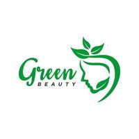 natural beauty salon logo vector