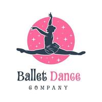 logo design of people dancing ballet