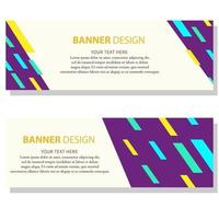 Modern Banner Design. Banner Template. Banner sets. vector