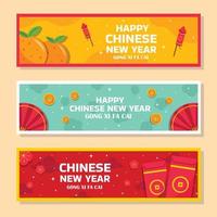 Gong Xi Fa Chai Banner Template vector