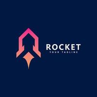 Rocket Logo icon Vector design Template