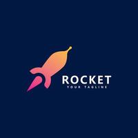 Rocket Logo icon Vector design Template