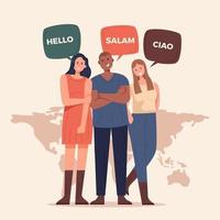 Others Language Diversity Concept vector