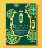 Vector illustration Islamic new year background