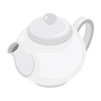 Trendy Teapot Concepts vector