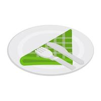 Dinner Plate Concepts vector