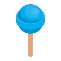 Trendy Lollipop Concepts vector