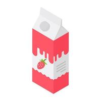 Flavoured Milk Concepts vector