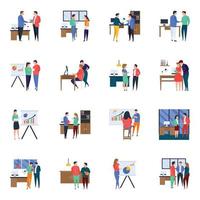 Business Meetings Concepts vector