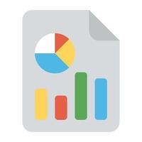 Pie Graph Chart vector