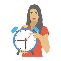 Personal Time Management vector