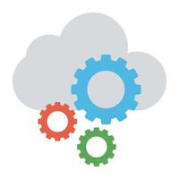 Cloud Computing Concepts vector