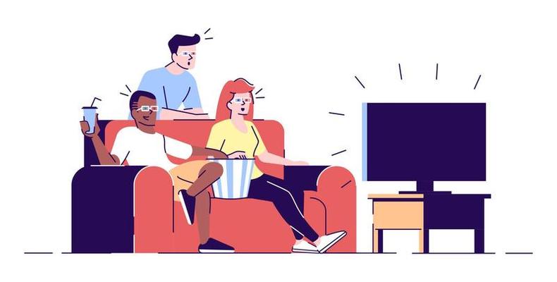 Tv Series Vector Art, Icons, and Graphics for Free Download
