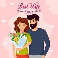 Wife Appreciation Day vector