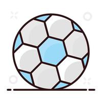 icono de fútbol de moda vector