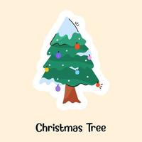 Christmas Tree pine vector