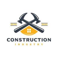 Home building logo design vector