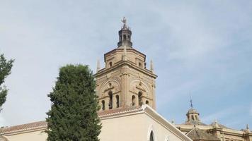 catedral de la encarnacion de guadix. granada, españa. barroco video