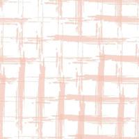 Gingham pattern seamless Plaid repeat vector calming Coral elegant brush strokes Design for print, tartan, gift wrap, textiles, checkered background for tablecloths.