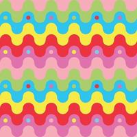 Colorful geometric seamless pattern design for decorating, wallpaper, wrapping paper, fabric, backdrop and etc. vector