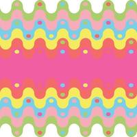 Colorful geometric seamless pattern design for decorating, wallpaper, wrapping paper, fabric, backdrop and etc. vector