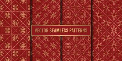 Ornamental seamless pattern background vector