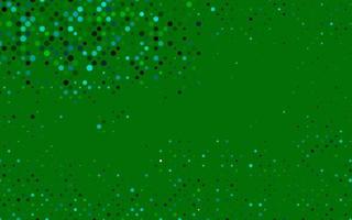textura de vector azul claro, verde con discos.