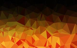 Light Orange vector polygon abstract layout.