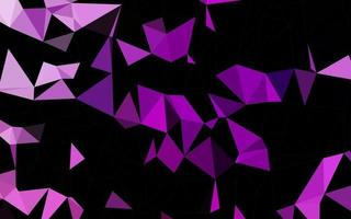 Light Purple vector low poly layout.