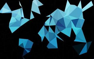 Light BLUE vector abstract polygonal cover.