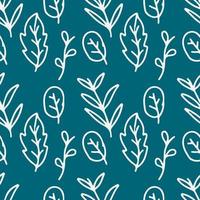 Folk floral seamless patterns. Vector design for paper, cover, fabric, and other users. Vintage style.